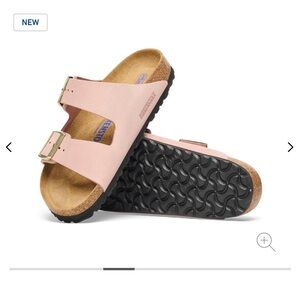 Pink Birkenstocks size 38